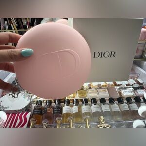 Dior Soft Pink Circular Clutch